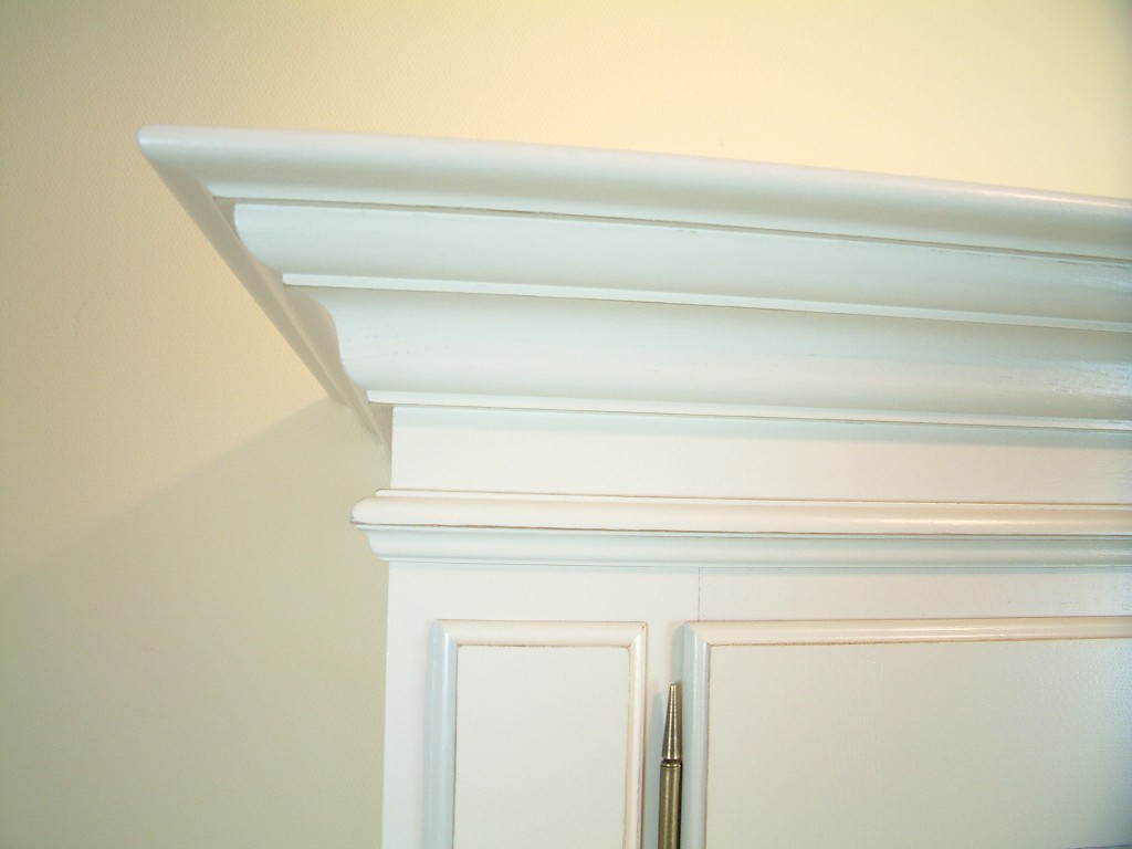 Dielenschrank / Porzellanschrank / Geschirrschrank Norden 2-türig Eiche